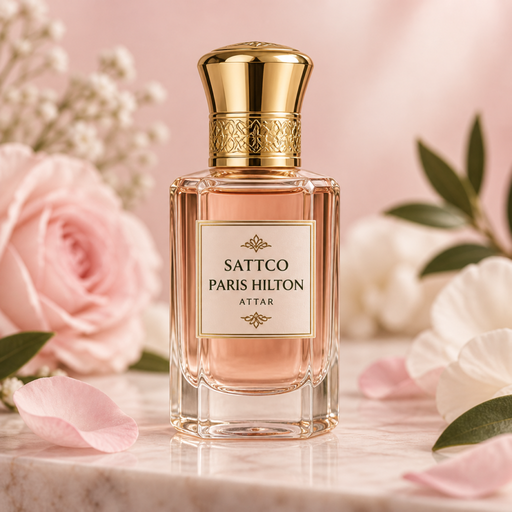 SATTCO Paris Hilton Attar 6ml sweet floral fragrance